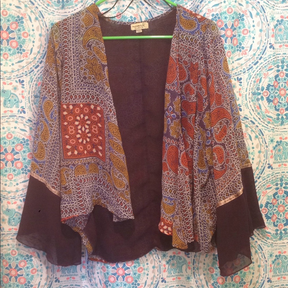 Bohemian kimono